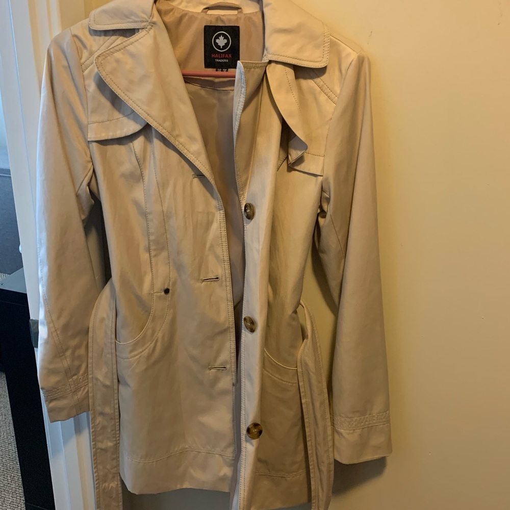 Halifax Traders Water-Resistant Trench Coat
